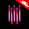 Glow Whistles 6" Red